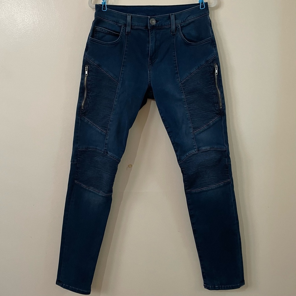 True Religion Men’s Rocco Moto Pants (Size: 30)